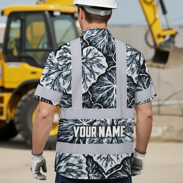 hi-vis-hawaiian-shirt-reflective-tapes-black-grey-flowers-custom-cf4f6.webp