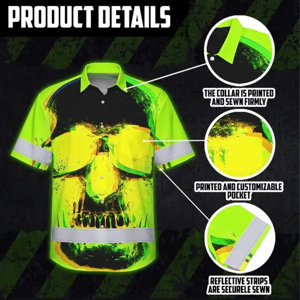 hi-vis-hawaiian-shirt-reflective-tapes-black-skull-shadow-custom-a3051.webp