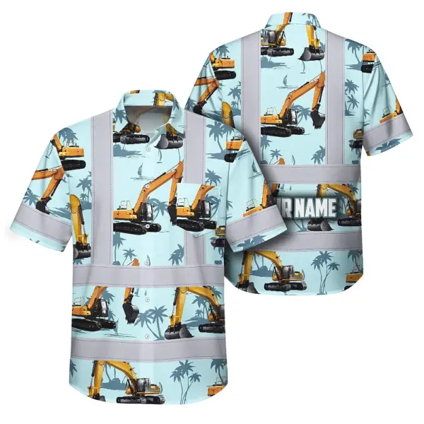 hi-vis-hawaiian-shirt-reflective-tapes-blue-excavator-custom-name-3cd79.webp