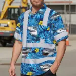 hi-vis-hawaiian-shirt-reflective-tapes-blue-flowers-shark-custom-a38ac.webp