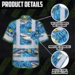 hi-vis-hawaiian-shirt-reflective-tapes-blue-flowers-shark-custom-bda31.webp