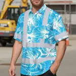 hi-vis-hawaiian-shirt-reflective-tapes-blue-neon-flowers-custom-name-e05c1.webp