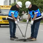 hi-vis-hawaiian-shirt-reflective-tapes-blue-tie-dye-custom-name-c1dab.webp