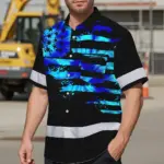 hi-vis-hawaiian-shirt-reflective-tapes-blue-tie-dye-us-flag-custom-c4ae9.webp
