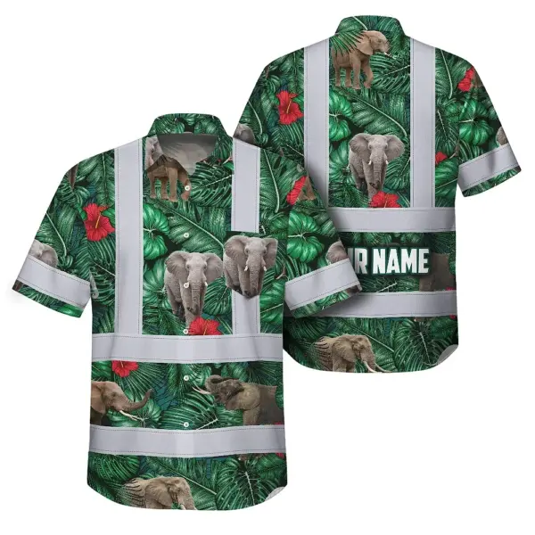 hi-vis-hawaiian-shirt-reflective-tapes-elephant-flowers-custom-name-ba5fb.webp