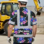 hi-vis-hawaiian-shirt-reflective-tapes-green-black-flowers-turtle-d1c68.webp