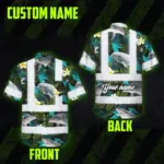 hi-vis-hawaiian-shirt-reflective-tapes-green-flowers-dolphin-custom-2f2a2.webp