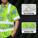 hi-vis-hawaiian-shirt-reflective-tapes-green-grey-flowers-custom-16f42.webp