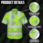 hi-vis-hawaiian-shirt-reflective-tapes-green-grey-flowers-custom-470af.webp