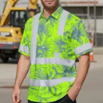 hi-vis-hawaiian-shirt-reflective-tapes-green-grey-flowers-custom-e58ae.webp