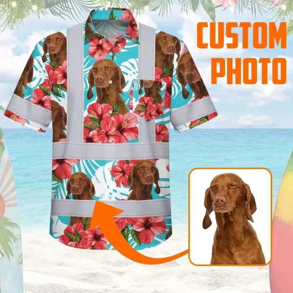 hi-vis-hawaiian-shirt-reflective-tapes-green-pink-flowers-custom-28e9b.webp