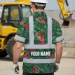 hi-vis-hawaiian-shirt-reflective-tapes-hippo-flowers-custom-name-e2443.webp