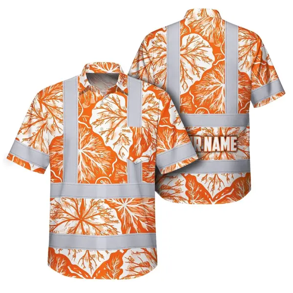 hi-vis-hawaiian-shirt-reflective-tapes-orange-neon-white-flowers-d301c.webp