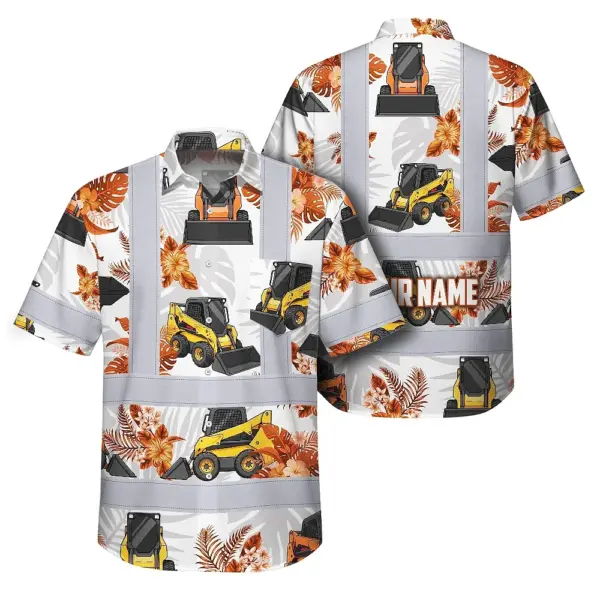 hi-vis-hawaiian-shirt-reflective-tapes-orange-skid-loader-custom-a4181.webp