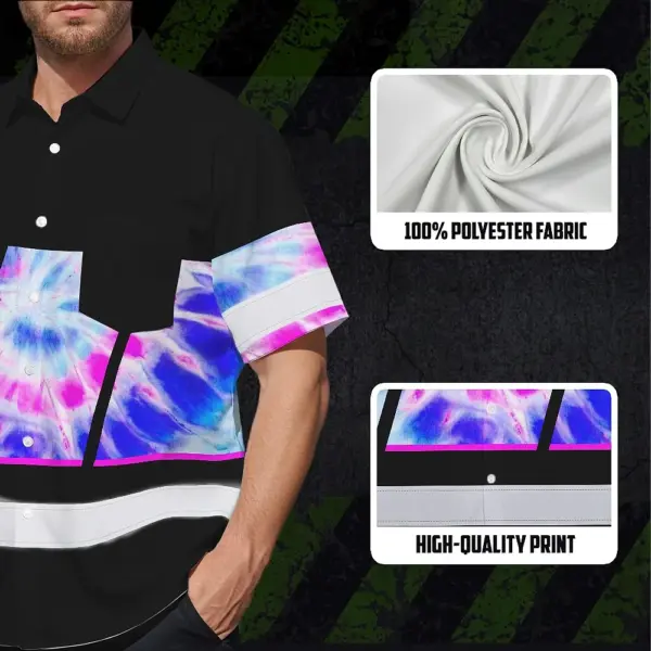 hi-vis-hawaiian-shirt-reflective-tapes-pink-blue-tie-dye-custom-name-fa660.webp