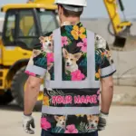 hi-vis-hawaiian-shirt-reflective-tapes-pink-flowers-custom-name-and-9e122.webp