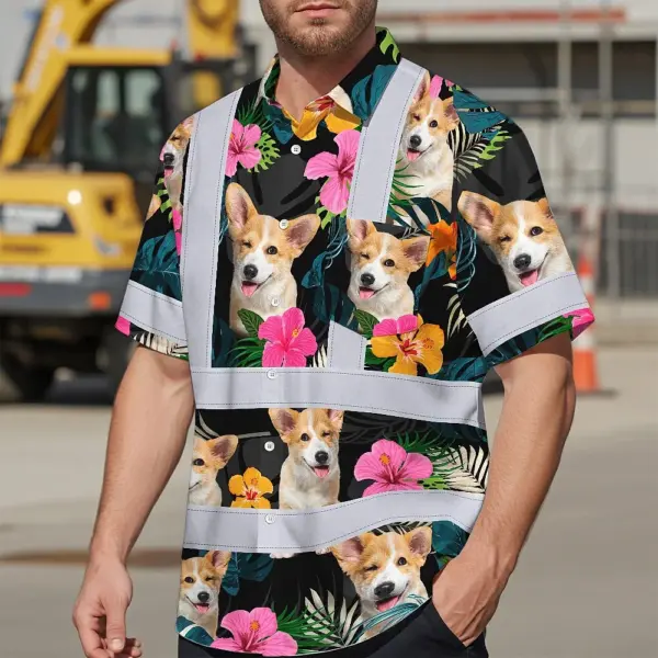 hi-vis-hawaiian-shirt-reflective-tapes-pink-flowers-custom-name-and-cfec5.webp