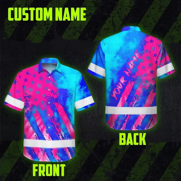 hi-vis-hawaiian-shirt-reflective-tapes-pink-neon-and-blue-us-flag-6d225.webp