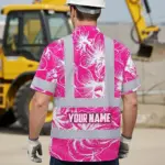 hi-vis-hawaiian-shirt-reflective-tapes-pink-neon-flowers-custom-name-6c474.webp