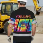 hi-vis-hawaiian-shirt-reflective-tapes-rainbow-tie-dye-custom-name-7757a.webp