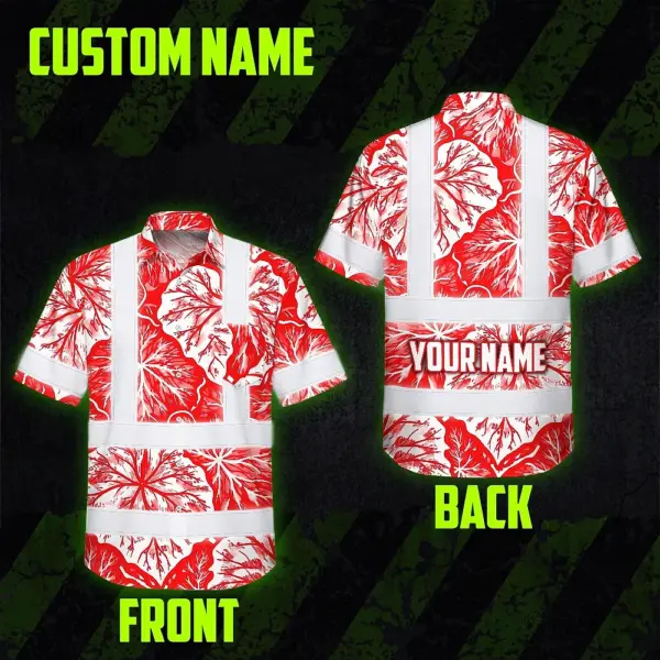 hi-vis-hawaiian-shirt-reflective-tapes-red-neon-white-flowers-custom-54450.webp