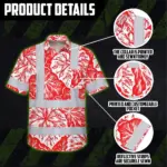 hi-vis-hawaiian-shirt-reflective-tapes-red-neon-white-flowers-custom-fe829.webp