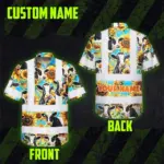 hi-vis-hawaiian-shirt-reflective-tapes-sunflower-cow-custom-name-98a64.webp