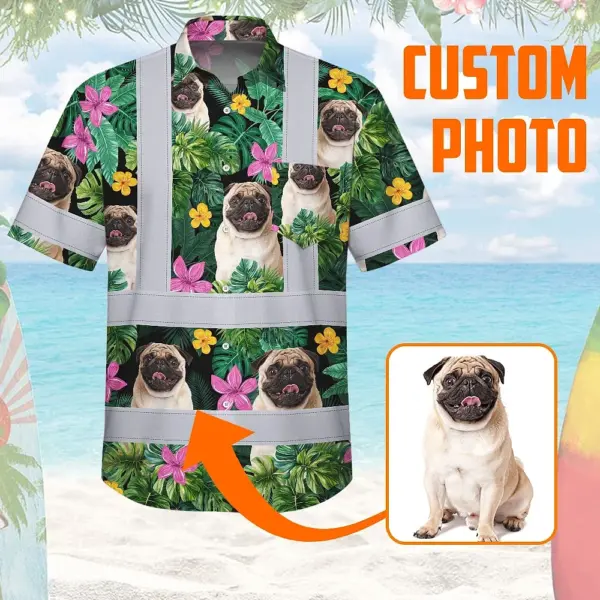 hi-vis-hawaiian-shirt-reflective-tapes-tropical-pink-flowers-custom-4ed05.webp