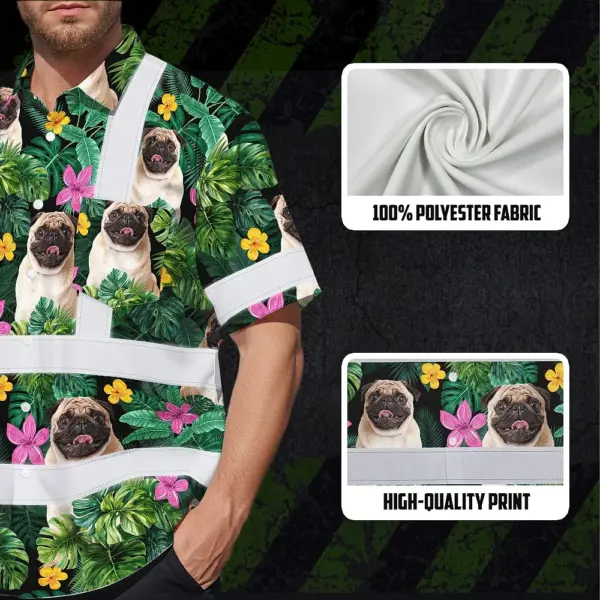 hi-vis-hawaiian-shirt-reflective-tapes-tropical-pink-flowers-custom-9d687.webp