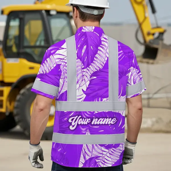 hi-vis-hawaiian-shirt-reflective-tapes-violet-neon-flowers-custom-9587e.webp