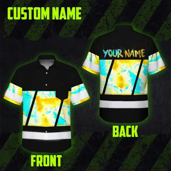 hi-vis-hawaiian-shirt-reflective-tapes-yellow-blue-tie-dye-custom-d8b3d.webp