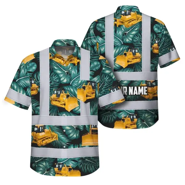 hi-vis-hawaiian-shirt-reflective-tapes-yellow-bulldozer-custom-name-604bb.webp