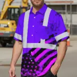hi-vis-hawaiian-shirt-reflective-violet-us-flag-paint-safety-b0687.webp
