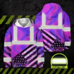 hi-vis-hoodie-reflective-tapes-hologram-us-flag-paint-custom-name-dc424.webp