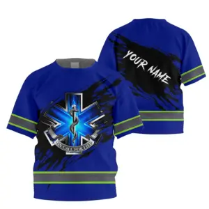 Hi Vis Shirt Reflective Tapes Scratch On Call For Life Custom Name For Kids