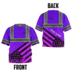 hi-vis-shirt-reflective-tapes-violet-us-flag-paint-custom-name-for-8920d.webp