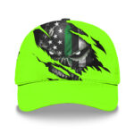 3D-Printed-Classic-Cap-Green-Skull-US-Flag-Custom-Name-Safety-Workwear-For-Workers,-Runners,-Cyclists,-Patriotic-1