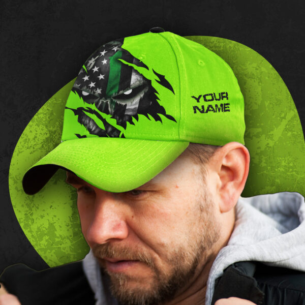 3D-Printed-Classic-Cap-Green-Skull-US-Flag-Custom-Name-Safety-Workwear-For-Workers,-Runners,-Cyclists,-Patriotic-2