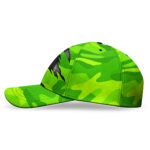 3D-Printed-Classic-Cap-Reflective-Scratch-Camo-Green-Neon-US-Flag-Safety-Workwear-For-Workers,-Runners,-Cyclists,-Patriotic-4