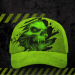 3D-Printed-Classic-Cap-Reflective-Tapes-Green-Smoke-Neon-Skull-Custom-Name-Safety-Workwear-For-Workers,-Runners,-Cyclists,-Patriotic-5
