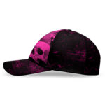 3D-Printed-Classic-Cap-Reflective-Tapes-Pink-Neon-Skull-Custom-Name-Safety-Workwear-For-Workers,-Runners,-Cyclists,-Patriotic-4