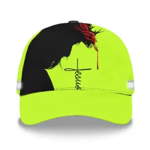 3D Printed Classic Cap Reflective Jesus Safety Workwear For Jesus Lovers