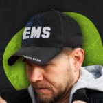Hi Vis Cap EMS Custom Name Safety 6
