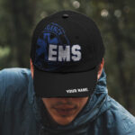 Hi Vis Cap EMS Custom Name Safety 7
