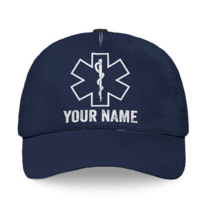 Hi Vis Cap Reflective EMT Custom Name Safety Workwear