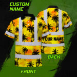 Hi-Vis-Hawaiian-Shirt-Reflective-Tapes-Yellow-Neon-Flowers-Custom-Name-Safety-Workwear-Workers,-Truckers,-Operators-2