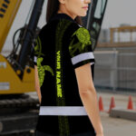 Hi-Vis-Polo-Shirt-Reflective-Tapes-Lime-Neon-Hawaiian-Polynesian-Tribal-Custom-Name-6