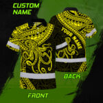 Hi-Vis-Polo-Shirt-Reflective-Tapes-Yellow-Neon-Hawaii-Octopus-Custom-2