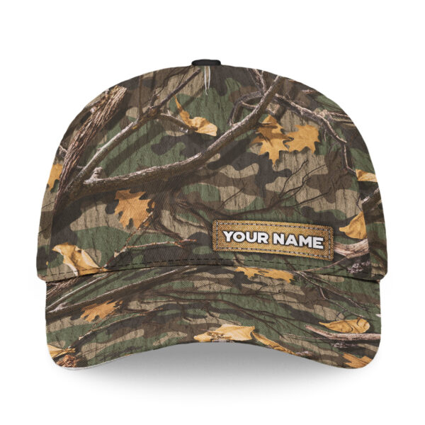 High Visibility Hunting Camo Custom Name Cap Safety Workwear 1