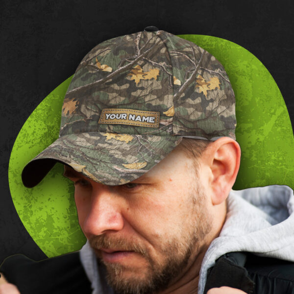 High Visibility Hunting Camo Custom Name Cap Safety Workwear 5